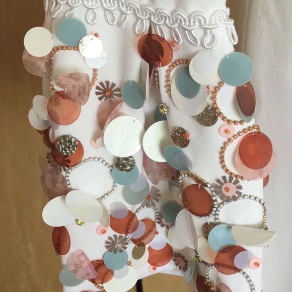 Alexis Bettina Embellished A-Line Crepe Dress - Picture 9 of 9